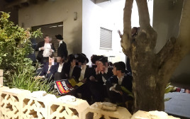 פריצה לביתו של קצין משטרה צבאית ראשי (צילום: דוברות המשטרה)