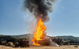 פגיעת כטב"מ בצפון (צילום: שימוש לפי סעיף 27א')