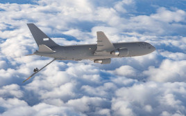 מטוס התדלוק KC46 שייקרא בשמו העברי "גדעון" (צילום: דובר צה"ל)