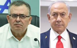 דוד ביטן, בנימין נתניהו (צילום: יונתן זינדל, פלאש 90,מרים אלסטר פלאש 90)