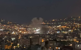 פיצוץ בדאחייה בביירות (צילום: רשתות ערביות, שימוש לפי סעיף 27 א')