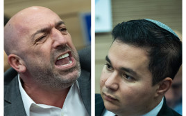 ח"כ דן אילוז, ח"כ ששון גואטה (צילום: יונתן זינדל פלאש 90)
