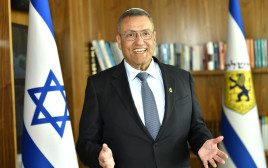 ראש עיריית ירושלים משה ליאון (צילום: ראובן קסטרו)