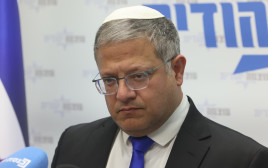 השר לביטחון לאומי איתמר בן גביר (צילום: מרק ישראל סלם)