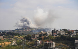 תקיפות בנבטיה, דרום לבנון (צילום: REUTERS/Stringer)