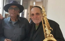 אורי סעדה ז"ל עם יהודה קיסר (צילום: פרטי)