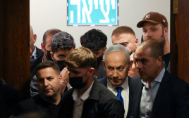 בנימין נתניהו הצבעה מבקר (צילום: רויטרס)