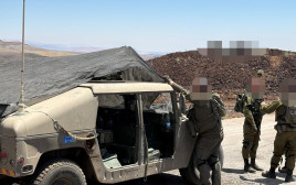 לוחמי צה"ל בסוריה (צילום: אבי אשכנזי)