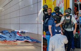 סניף מקדונלד'ס בו החל מסע הירי בדרום השרון (צילום: טל גל, פלאש 90)