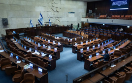 מליאת הכנסת (צילום: יונתן זינדל פלאש 90)