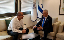בנימין נתניהו, רומן גופמן (צילום: ללא קרדיט)