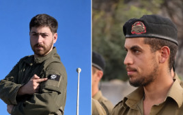 נוה חבשוש ז"ל. ליאב כבביה ז”ל (צילום: דובר צה"ל)
