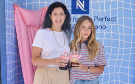עומר נודלמן ועדי קוהלי, מנכלית נספרסו ישראל (צילום: שוקה כהן)
