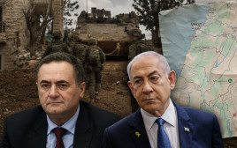 בנימין נתניהו, ישראל כ"ץ (צילום: פלאש 90,דובר צה"ל)