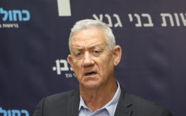 בני גנץ (צילום: מרק ישראל סלם)