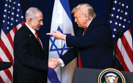 דונלד טראמפ, בנימין נתניהו (צילום: רויטרס)