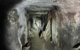 המנהרות בתוך הבופור (צילום: אבי אשכנזי)