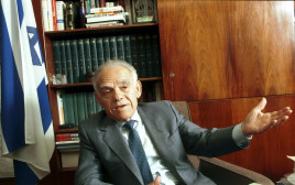 יצחק שמיר, 1992 (צילום: פלאש 90)