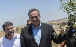 ישראל כ"ץ ובצלאל סמוטריץ' (צילום: חיים גולדברג פלאש 90)