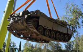 הפומה שבה נהרגו שבעה לוחמי גדוד 605 בחאן יונס (צילום: הנצחה חטיבה 188 )