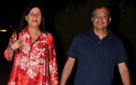 יוסי צדיק וסמדר ברבר צדיק (צילום: אביב חופי)