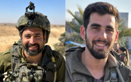 יובל עזרא ובניהו מלט ז"ל (צילום: דובר צהל)