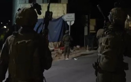 צה"ל בפעילות באיו"ש (צילום: דובר צה"ל)