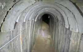 מנהרות של חמאס ברצועת עזה (צילום: דובר צה"ל)