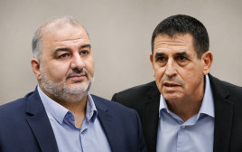 יואב סגלוביץ', מנסור עבאס (צילום:  אריק מרמור, פלאש 90,נעם ריבקין פנטון פלאש 90)