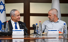 בנימין נתניהו, רונן בר (צילום: קובי גדעון, לע"מ)
