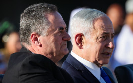 בנימין נתניהו, ישראל כ"ץ (צילום: פלאש 90)