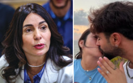 בתה של מירי רגב התארסה (צילום: חיים גולדברג פלאש 90, צילום מסך אינסטגרם)