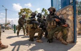 התרגיל הצבאי ביהודה ושומרון  (צילום: דובר צהל)