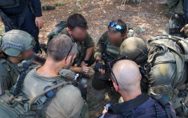 צה"ל במרחב בית מגוריו של המחבל (צילום: דובר צה"ל)