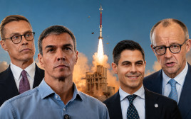 פרדו סנאצ'ס, פרידיך מרץ, אלכסנדר סטונוב, רוב יטן (צילום: פלאש 90,AFP/Getty images,דובר צהל)