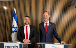 בצלאל סמוטריץ' ומשה פייגלין סיכמו על ריצה משותפת (צילום: שימוש חופשי)