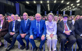אירוע חשיפת רשימת "ישראל ביתנו" לכנסת בראשות אביגדור ליברמן (צילום: אבשלום ששוני)