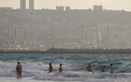 חוף נאות, קריית חיים (צילום: מאיר וקנין פלאש 90)