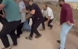 פלסטיני נפצע באירוע אלימות בשומרון (צילום: שימוש לפי סעיף 27א')