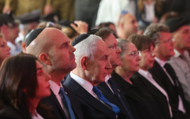 טקס הזיכרון לציון ה-7 באוקטובר (צילום: מרק ישראל סלם)