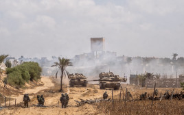 פעילות כוחות צה"ל בעזה (צילום: דובר צה"ל)