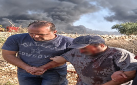 תיעוד מהעימות ביהודה ושומרון (צילום: רשתות חברתיות, שימוש לפי סעיף 27 א')