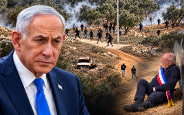 בנימין נתניהו, הנציג הבלגי. תקיפת הדיפלומטים באיו"ש (צילום: אוליביה פיטוסי, פלאש 90,תיעוד ברשתות חברתיות לפי סעיף 27 א' לחוק זכויות יוצרים, רשת X)