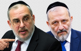 אריה דרעי, יעקב אשר  (צילום: אוליביה פיטוסי,יונתן זינדל פלאש 90)