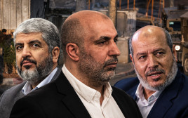 חליל אל חייה, זאהר ג'אברין וחאלד משעאל (צילום: AFP via Getty Images)