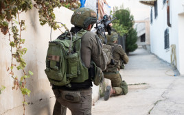 פעילות כוחות צה"ל באיו"ש, מנשה (צילום: דובר צהל)