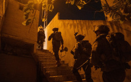 פעילות כוחות מג"ב וצה"ל ביהודה בעקבות הפיגוע (צילום: דובר צהל)