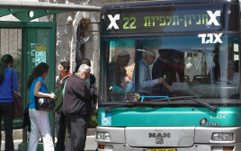 אוטובוס אגד בירושלים (צילום: נתי שוחט, פלאש 90)