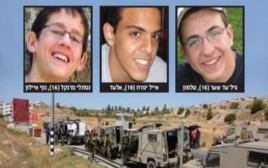 שלושת הנערים החטופים (צילום: רפרודוקציה)