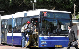 אוטובוס של דן (צילום: פלאש 90)